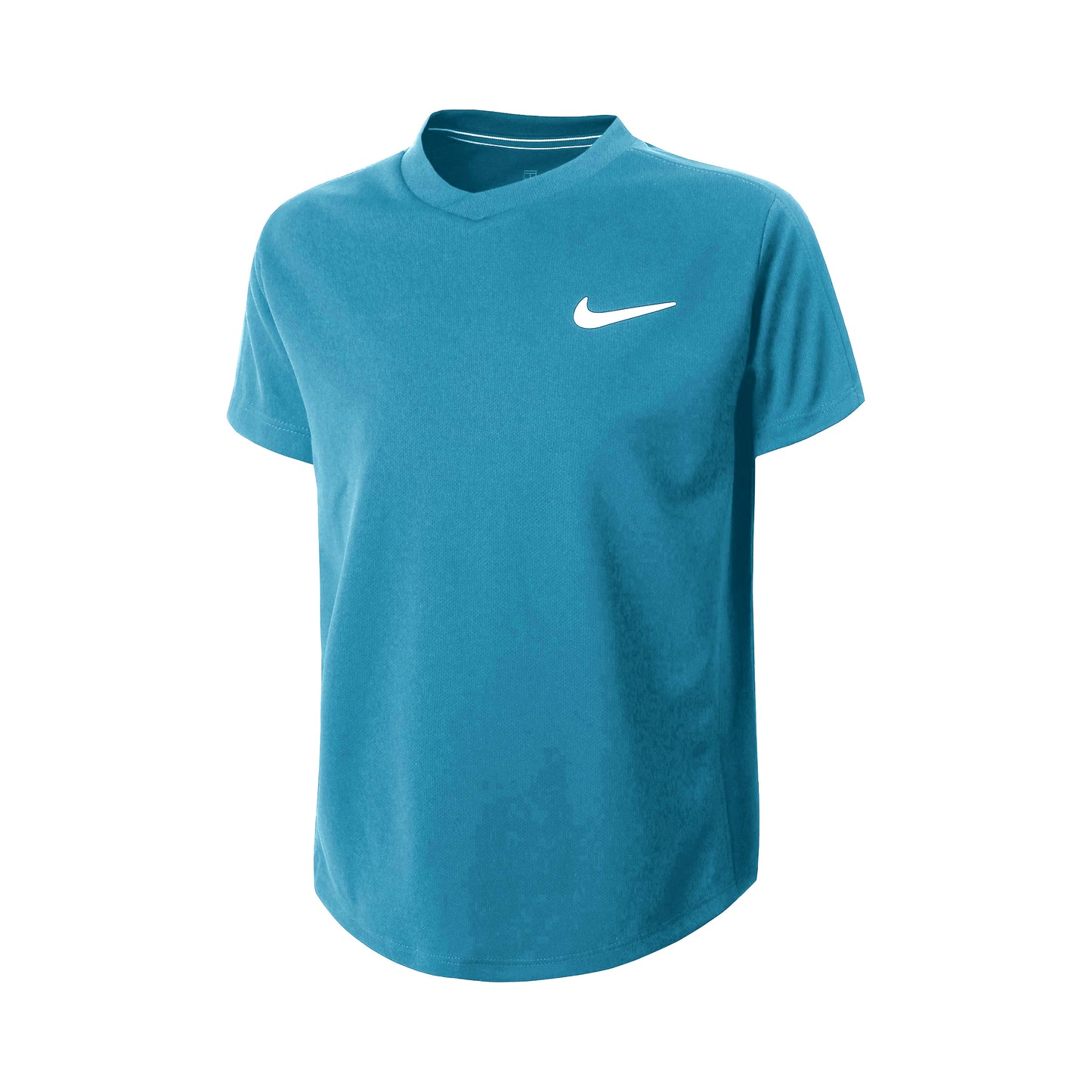 Nike Court Dri-Fit Tričko Chlapci - petrolejová, Nike Court Dri-Fit Tričko Chlapci - petrolejová,