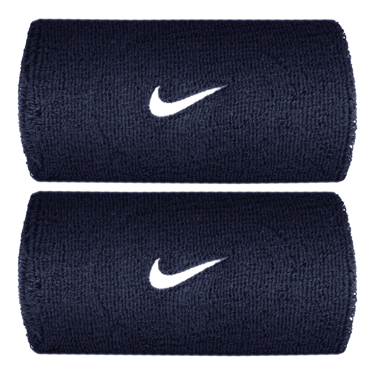 Nike Swoosh Classic Doublewide Potítko dlouhý - tmavě modrá, bílá Nike Swoosh Classic Doublewide Potítko dlouhý - tmavě modrá, bílá