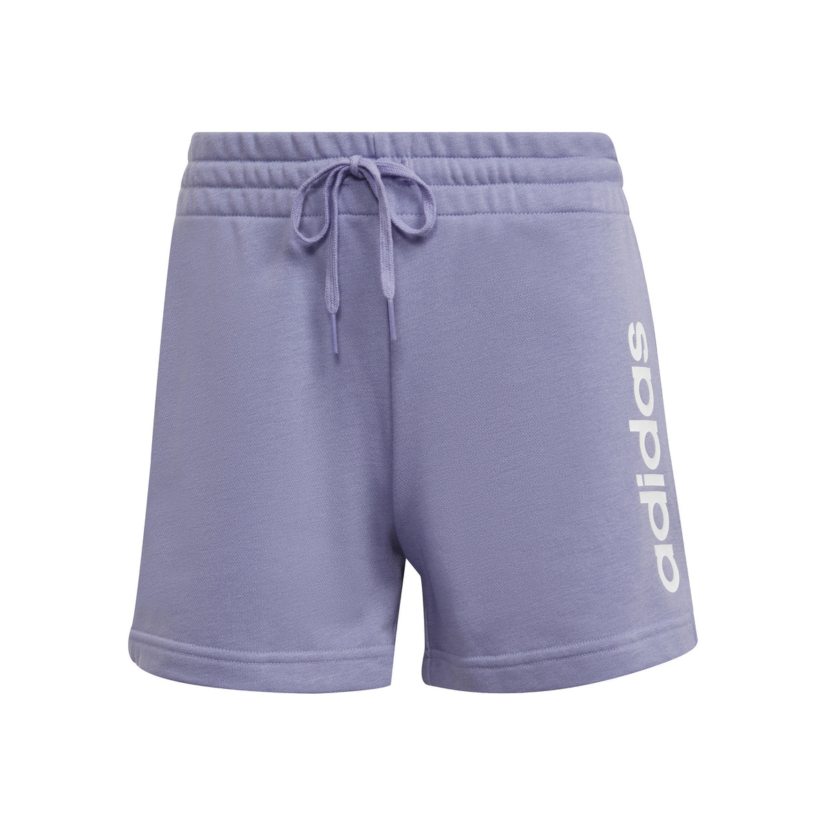 adidas Linear French Terry Šortky Dámy - fialová, bílá adidas Linear French Terry Šortky Dámy - fialová, bílá