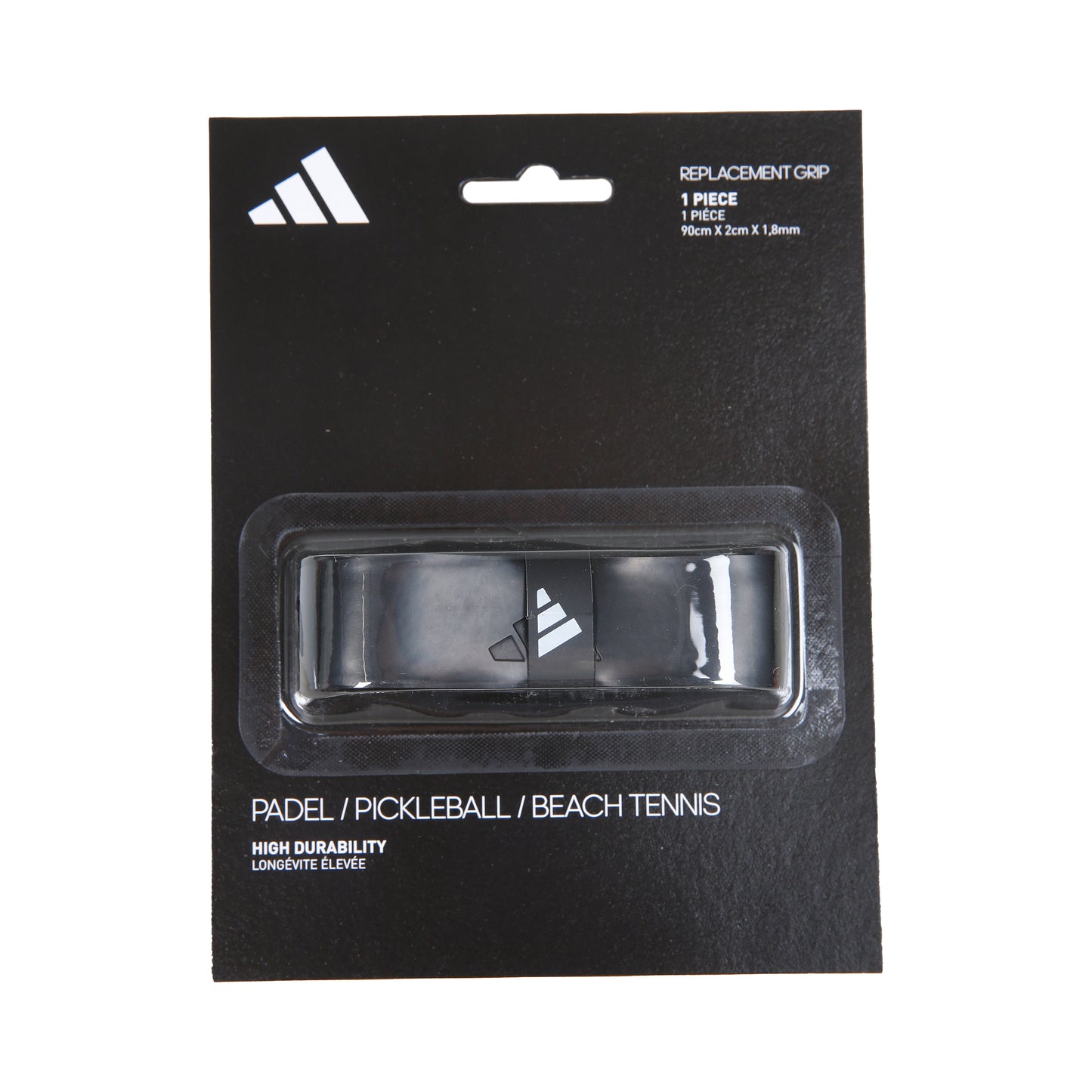 adidas Replacement Grip 1ks V Balení-Černá adidas Replacement Grip 1ks V Balení-Černá
