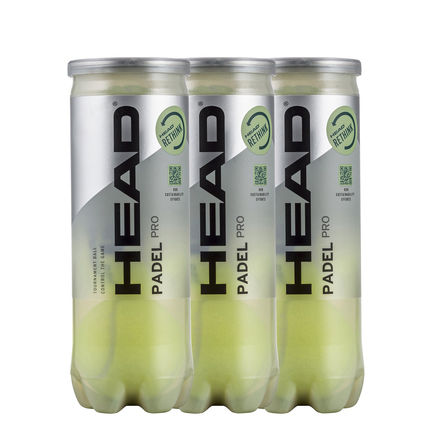 HEAD 3 x 3ks dóze Padel Pro HEAD 3 x 3ks dóze Padel Pro