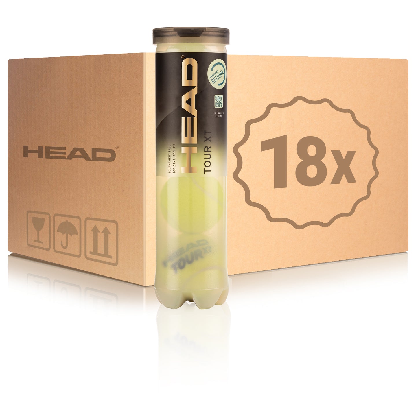 HEAD 18 x 4ks v dóze Tour XT V kartónu HEAD 18 x 4ks v dóze Tour XT V kartónu