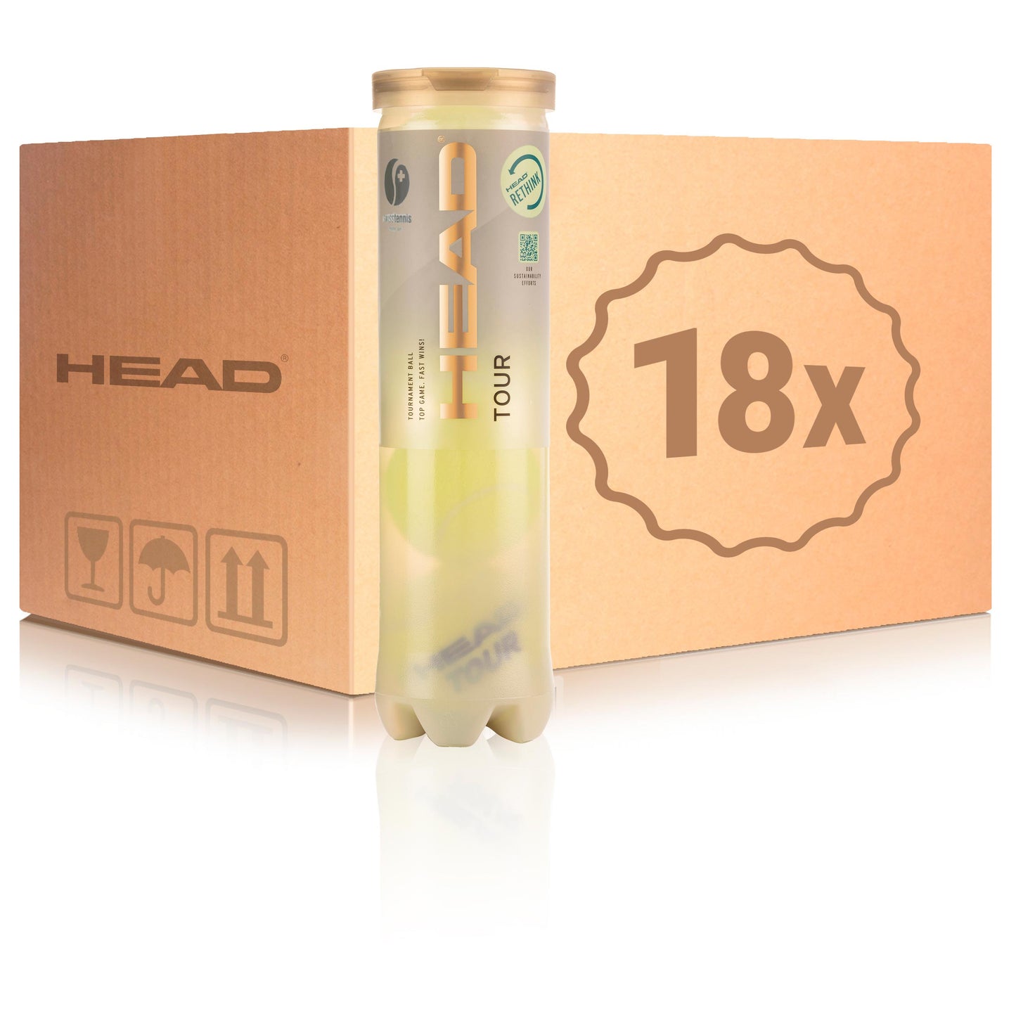 HEAD 18 x 4ks v dóze Tour Swiss Official HEAD 18 x 4ks v dóze Tour Swiss Official