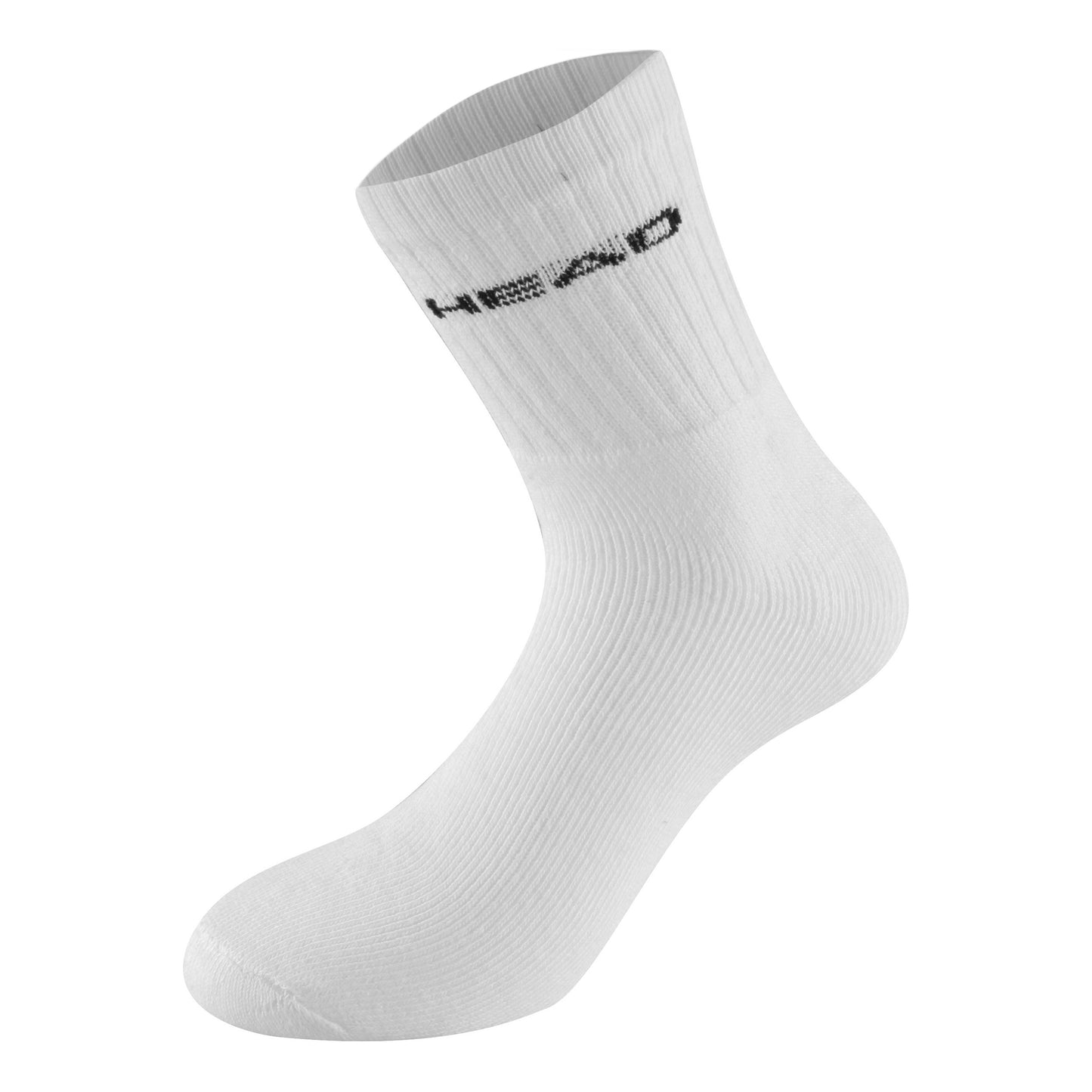 HEAD Short Crew Tenisové ponožky Unisex - bílá, černá HEAD Short Crew Tenisové ponožky Unisex - bílá, černá