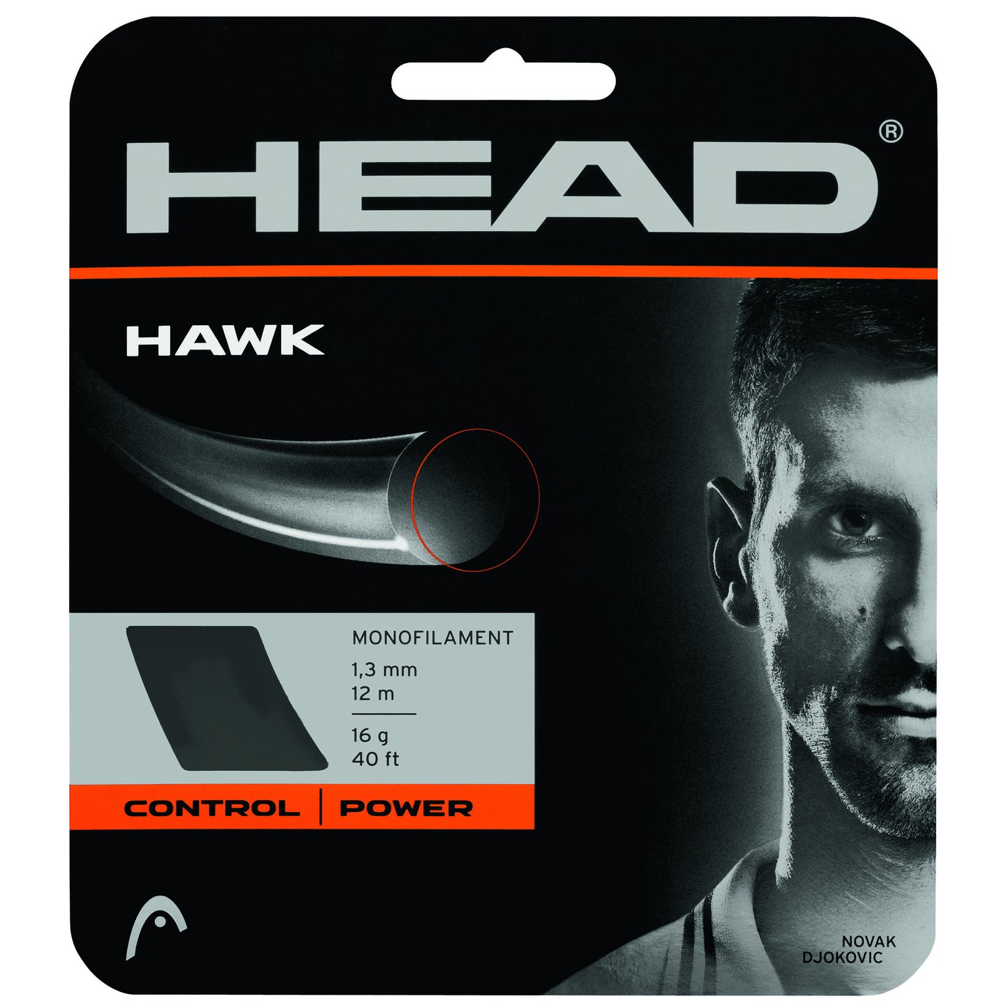 HEAD Hawk Výpletová Sada 12m-Bílá HEAD Hawk Výpletová Sada 12m-Bílá