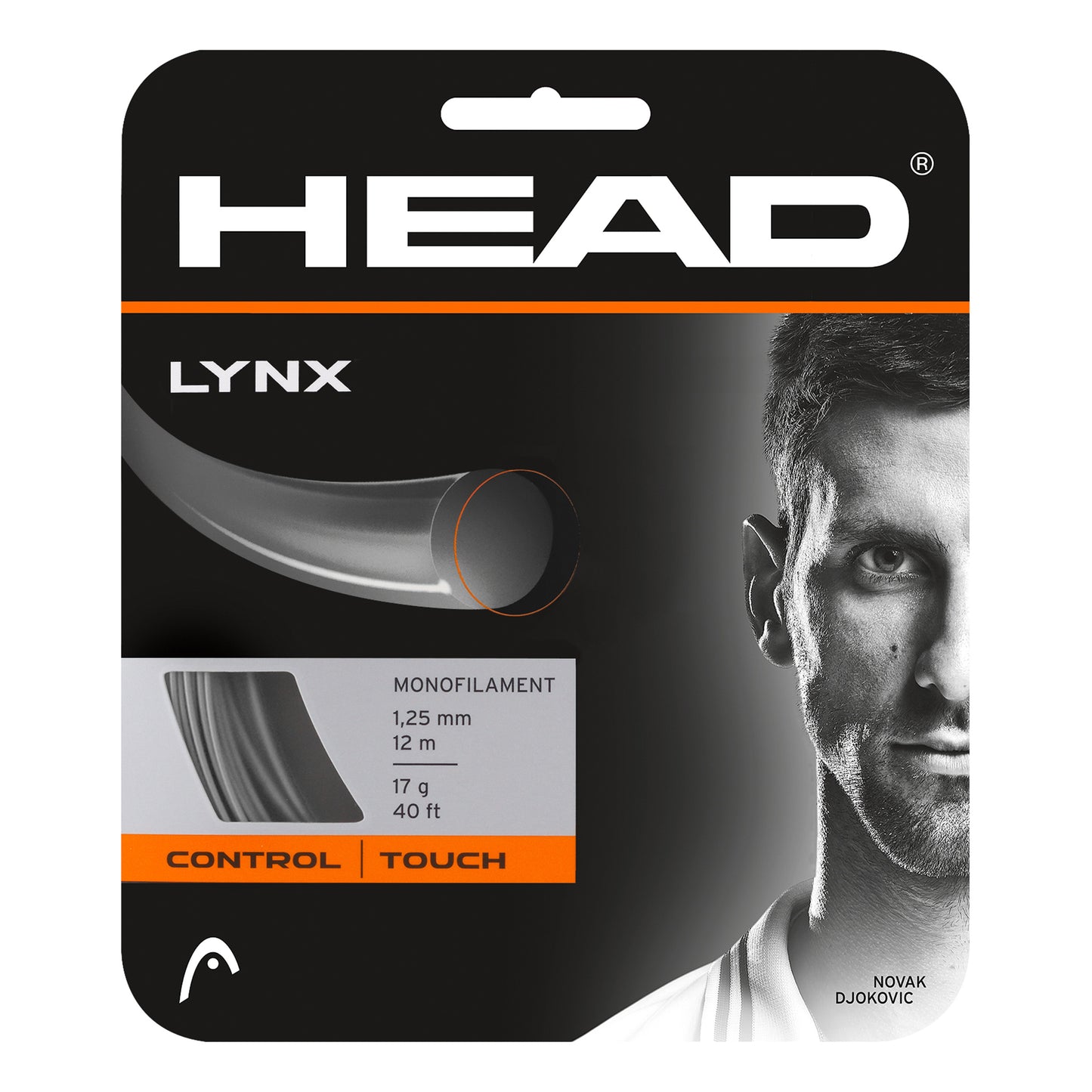 HEAD Lynx Výpletová Sada 12m-Antrazitová HEAD Lynx Výpletová Sada 12m-Antrazitová