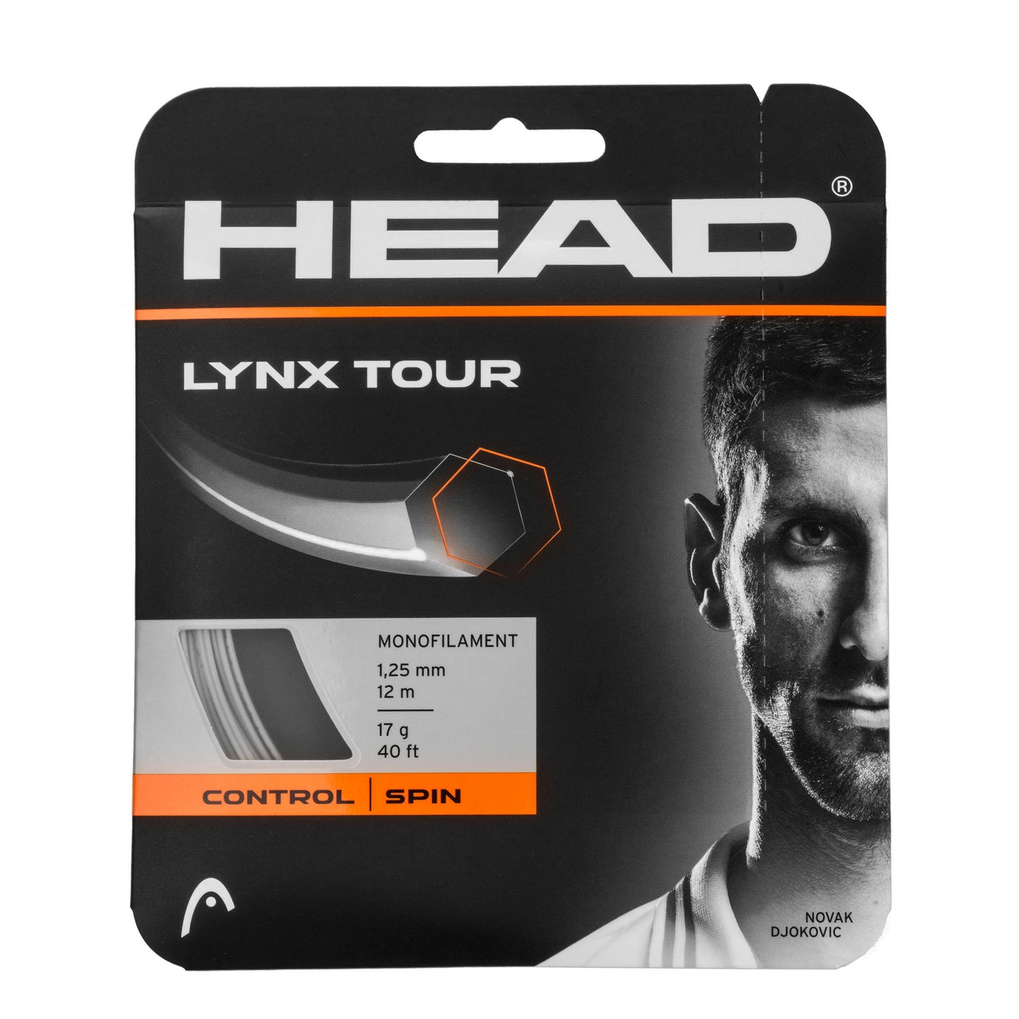 HEAD Lynx Tour Výpletová Sada 12m-Šedá HEAD Lynx Tour Výpletová Sada 12m-Šedá