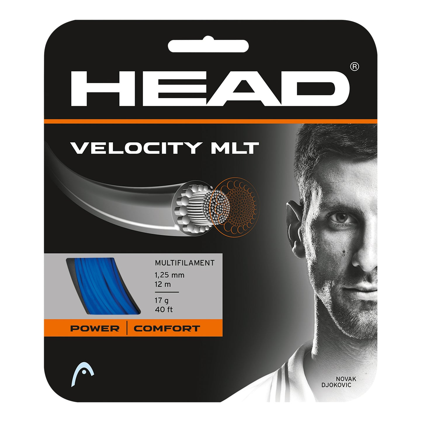 HEAD Velocity MLT Výpletová sada 12m - modrá HEAD Velocity MLT Výpletová sada 12m - modrá