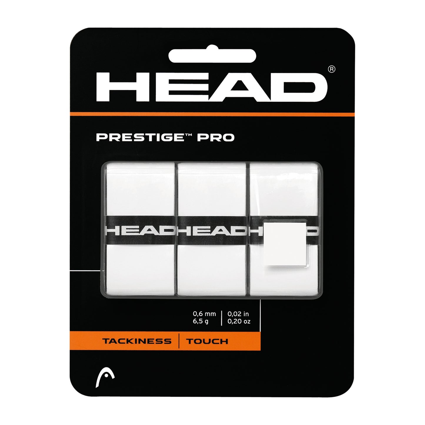 HEAD Prestige Pro 3ks V Baleni-Bílá HEAD Prestige Pro 3ks V Baleni-Bílá