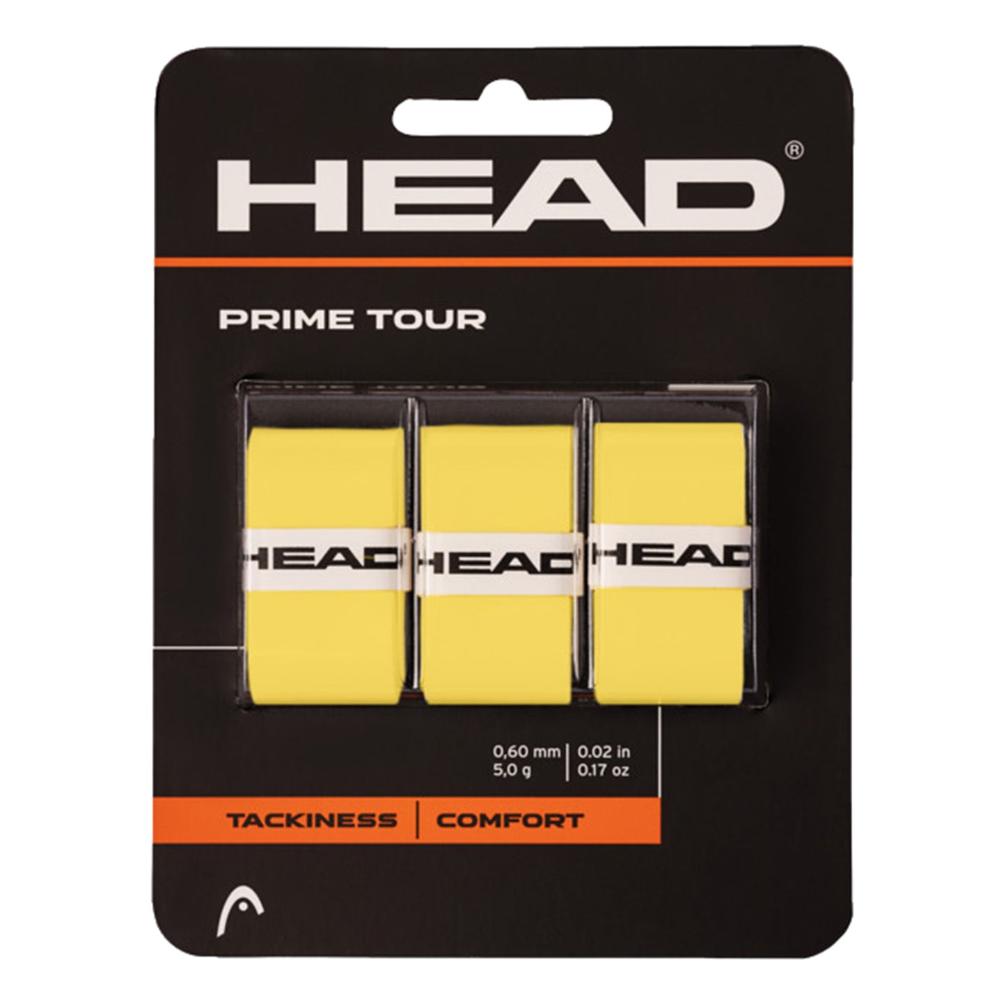 HEAD Prime Tour 3ks v baleni - žlutá HEAD Prime Tour 3ks v baleni - žlutá