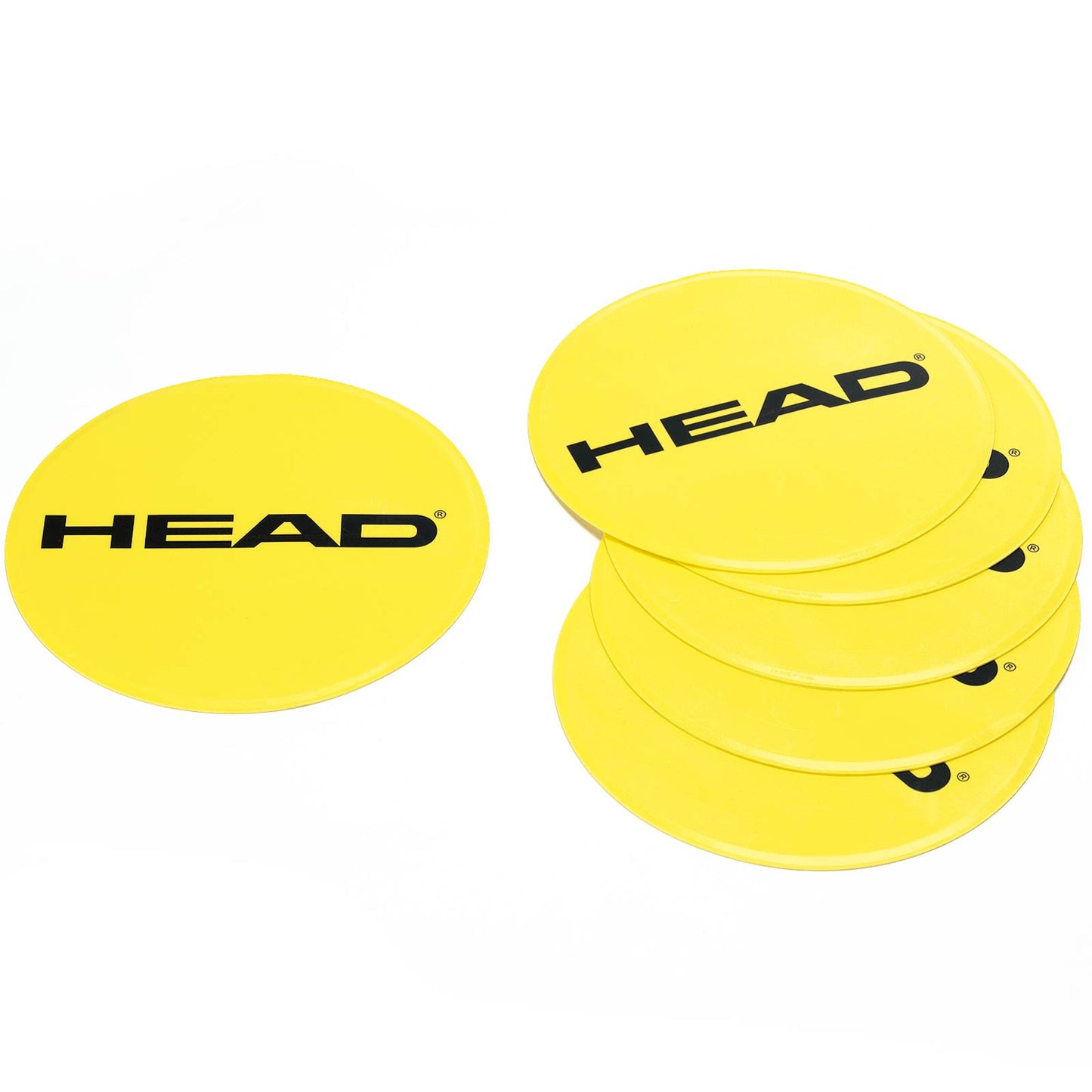 HEAD Označení Cíle 6ks Balení Kulatý-Žlutá HEAD Označení Cíle 6ks Balení Kulatý-Žlutá