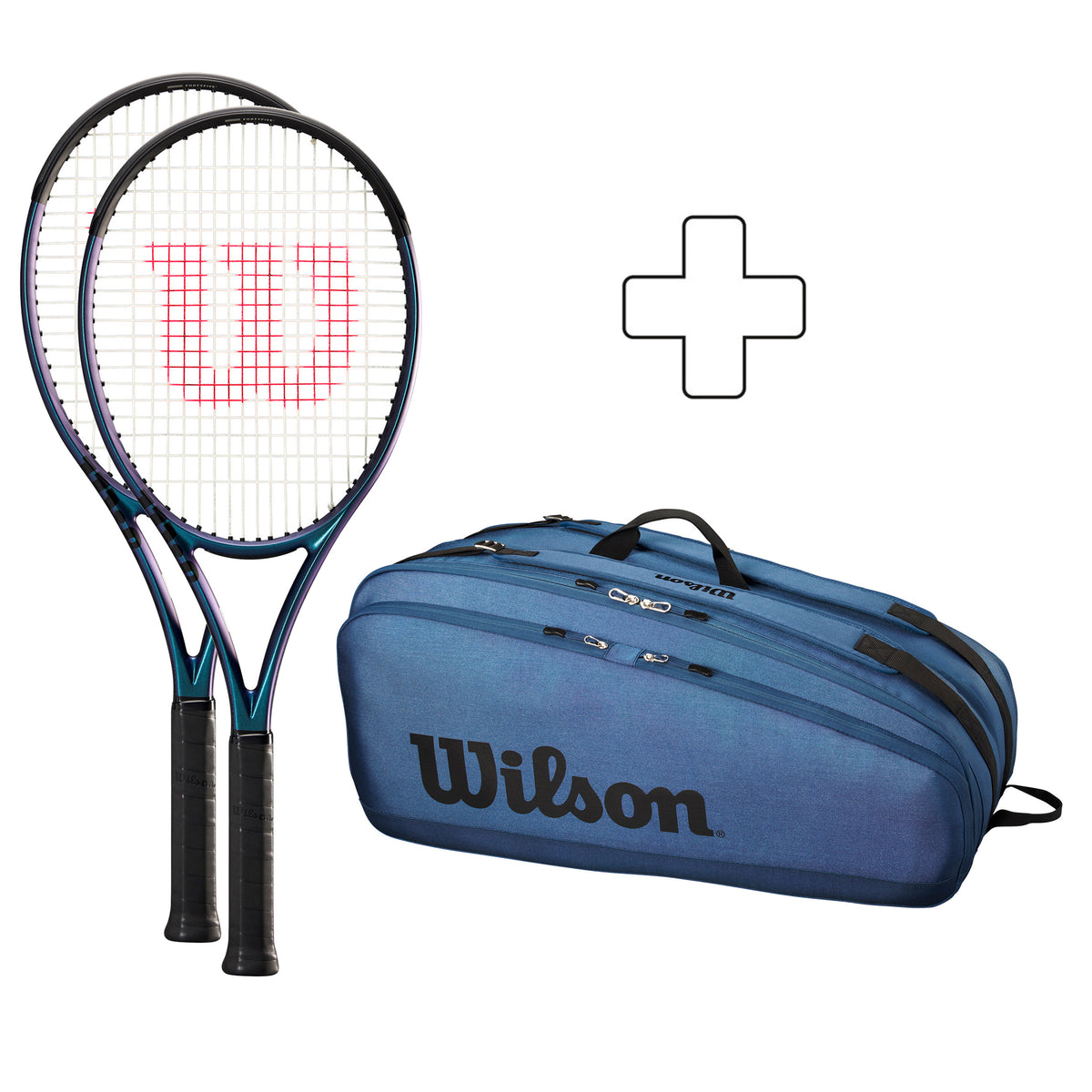 Wilson 2x Ultra 100L V4.0 Navíc taška na raketu Wilson 2x Ultra 100L V4.0 Navíc taška na raketu