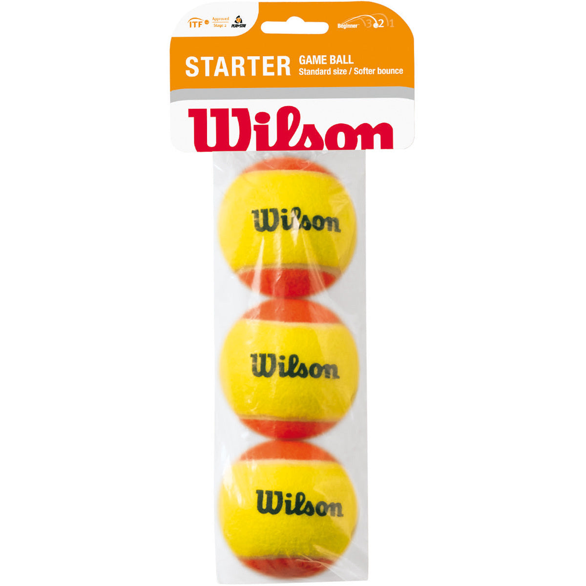 Wilson Starter Balls (Stage 2) 3ks V Baleni Wilson Starter Balls (Stage 2) 3ks V Baleni