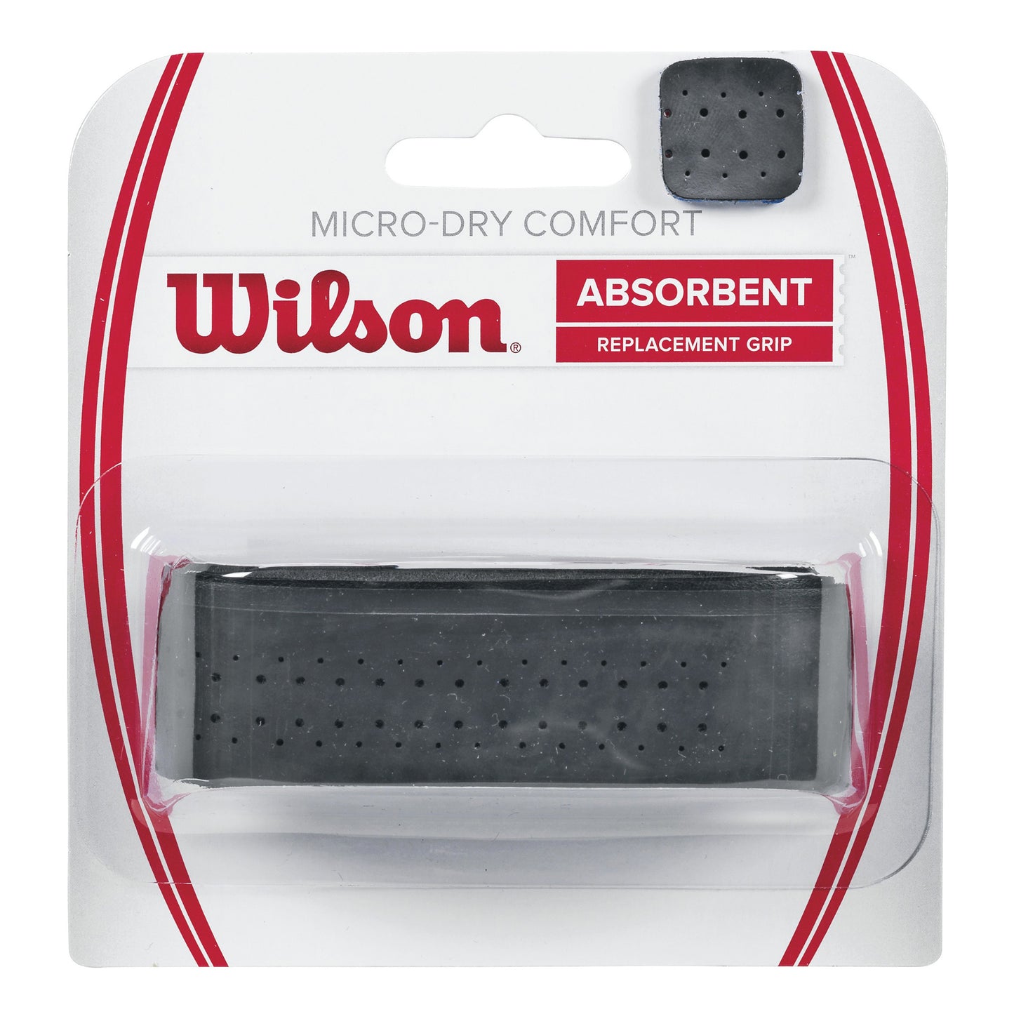 Wilson Micro-Dry Comfort 1ks V Balení-Černá Wilson Micro-Dry Comfort 1ks V Balení-Černá