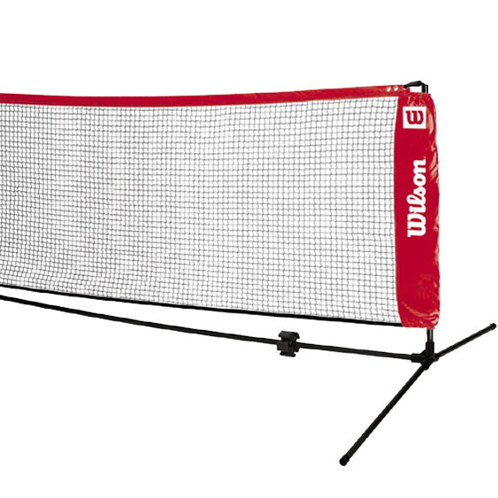 Wilson EZ Tenisová Síť 6,10m-Černá,Červená Wilson EZ Tenisová Síť 6,10m-Černá,Červená
