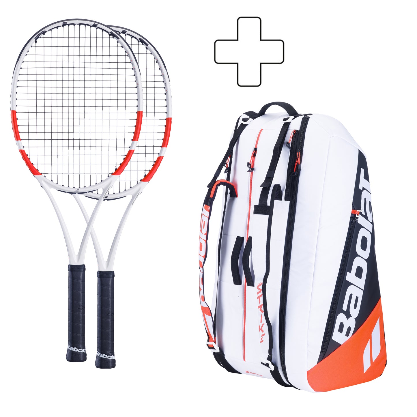 Babolat 2x 100 16x20 Navíc taška na raketu Babolat 2x 100 16x20 Navíc taška na raketu