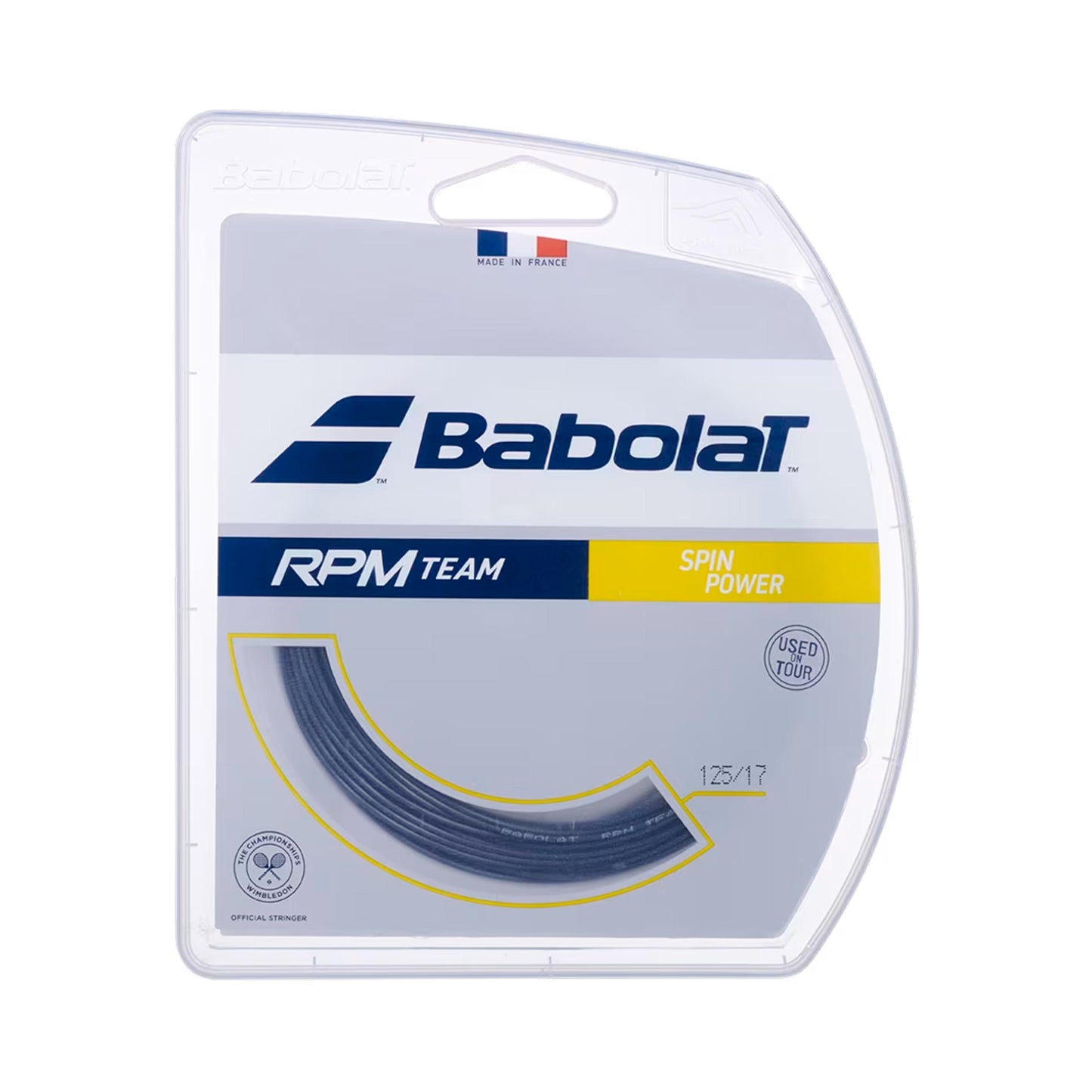 Babolat Team RPM Team Výpletová Sada 12m-Černá Babolat Team RPM Team Výpletová Sada 12m-Černá