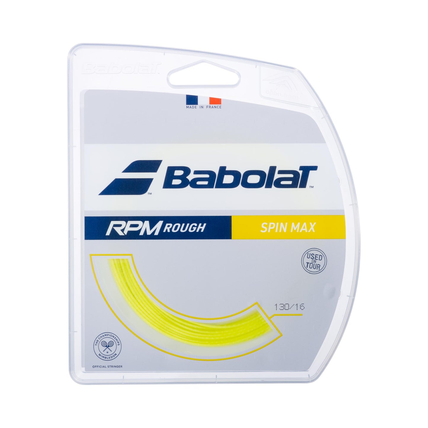 Babolat RPM Rough Výpletová Sada 12m-Žlutá Babolat RPM Rough Výpletová Sada 12m-Žlutá
