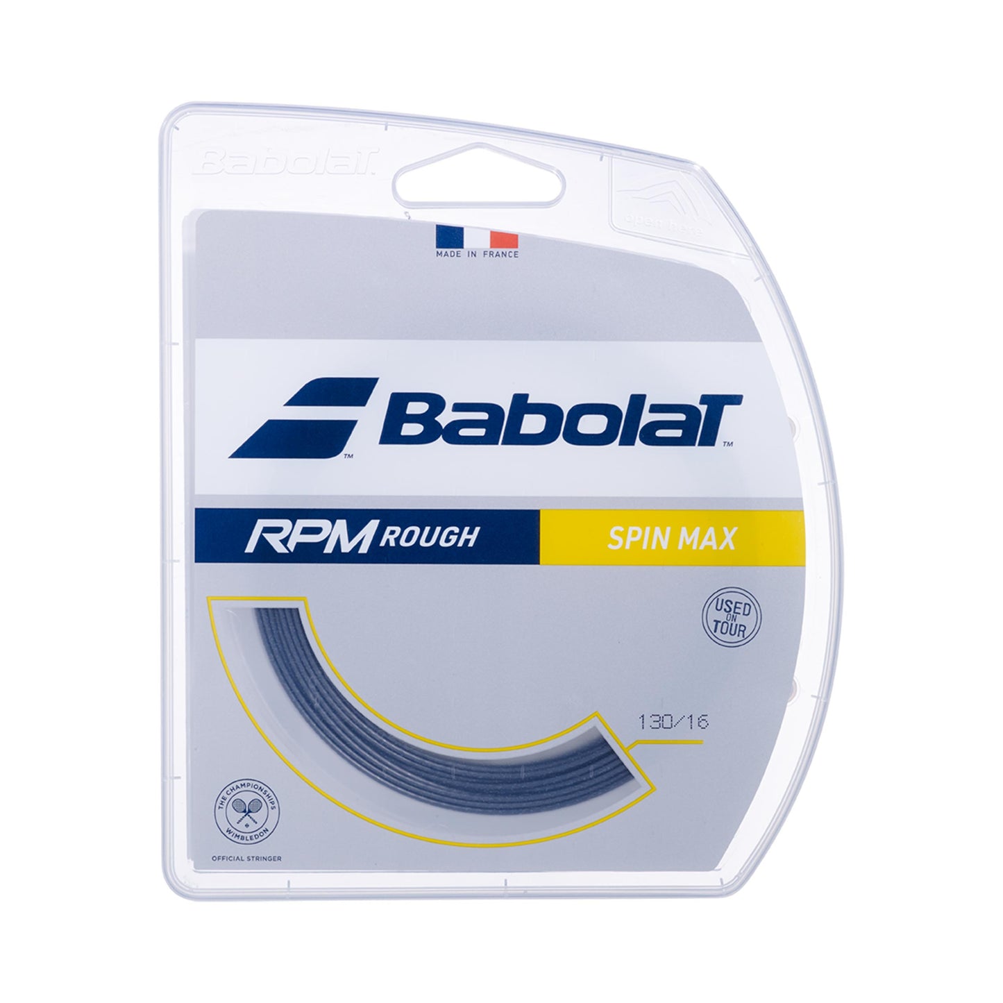 Babolat RPM Rough Výpletová Sada 12m-Šedá Babolat RPM Rough Výpletová Sada 12m-Šedá