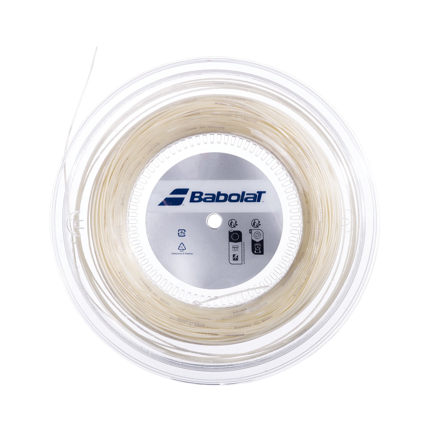 Babolat Addixion Výplet-Role 200m-Bílá Babolat Addixion Výplet-Role 200m-Bílá
