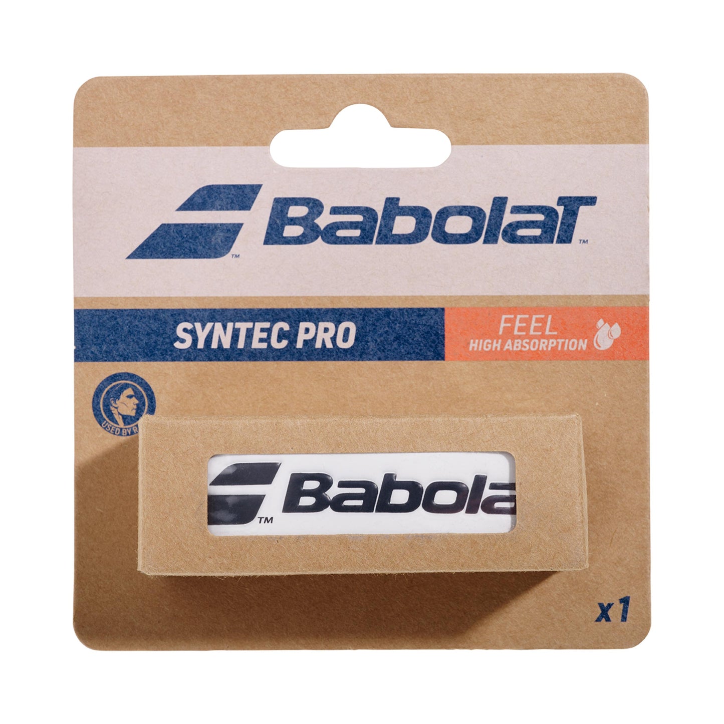 Babolat Syntec Pro 1ks V Balení-Bílá Babolat Syntec Pro 1ks V Balení-Bílá