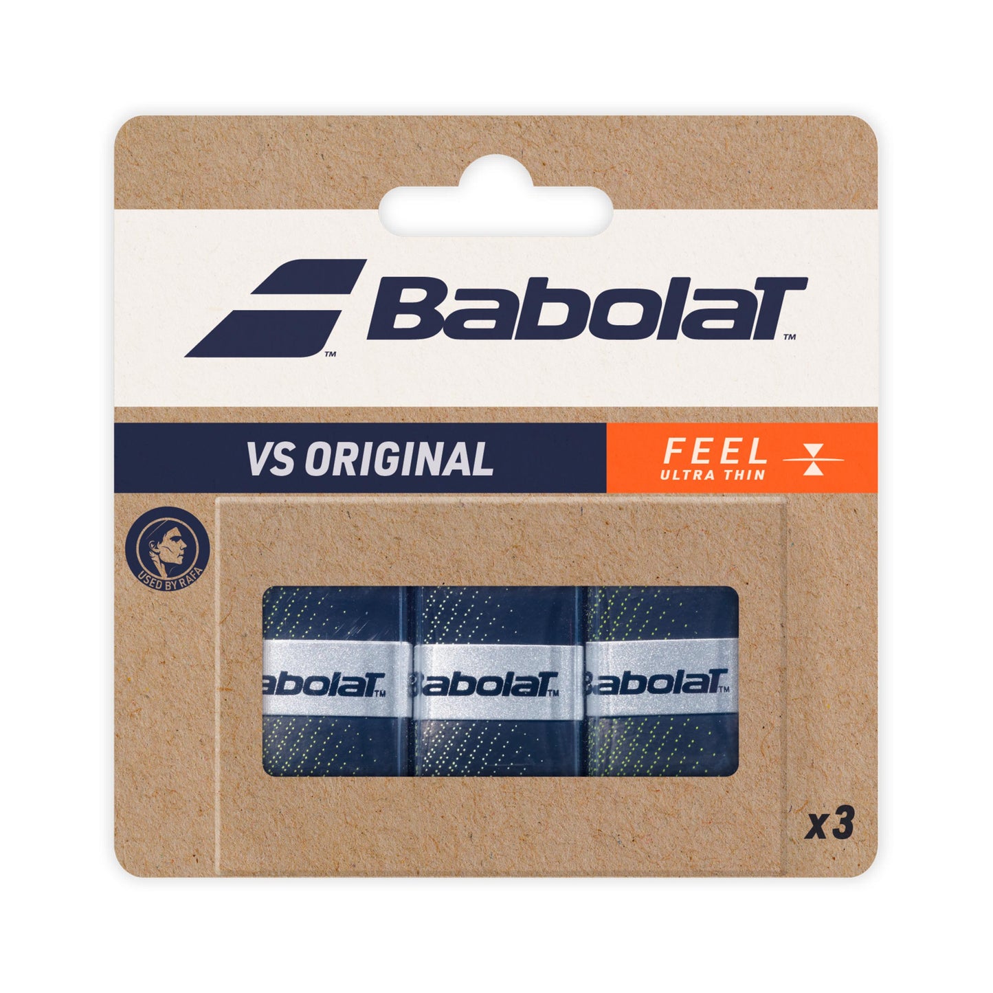 Babolat VS Grip Original 3ks V Baleni-Černá Babolat VS Grip Original 3ks V Baleni-Černá