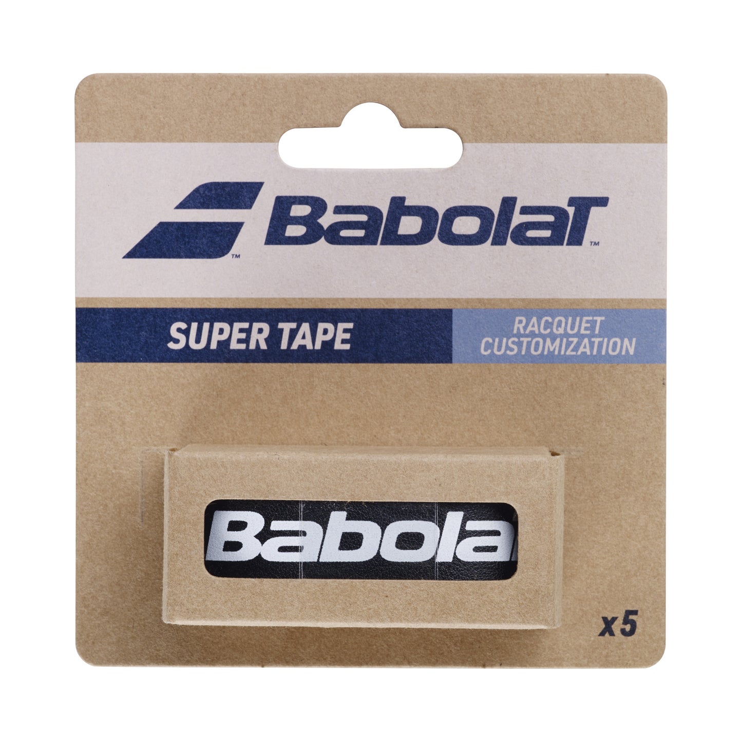 Babolat Super Tape X 5 Ochranná Páska Na Rakety-Černá Babolat Super Tape X 5 Ochranná Páska Na Rakety-Černá