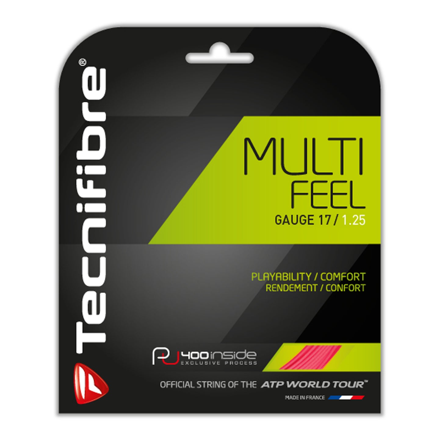 Tecnifibre Multifeel Výpletová sada 12,2m - neonové růžová Tecnifibre Multifeel Výpletová sada 12,2m - neonové růžová