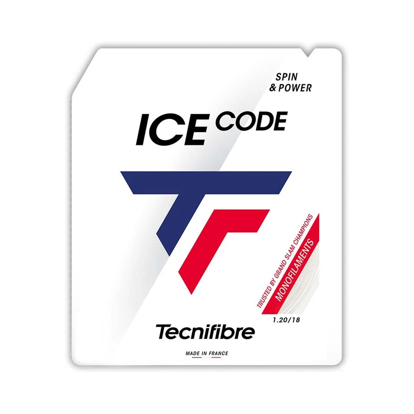 Tecnifibre Ice Code Výpletová Sada 12m-Bílá Tecnifibre Ice Code Výpletová Sada 12m-Bílá
