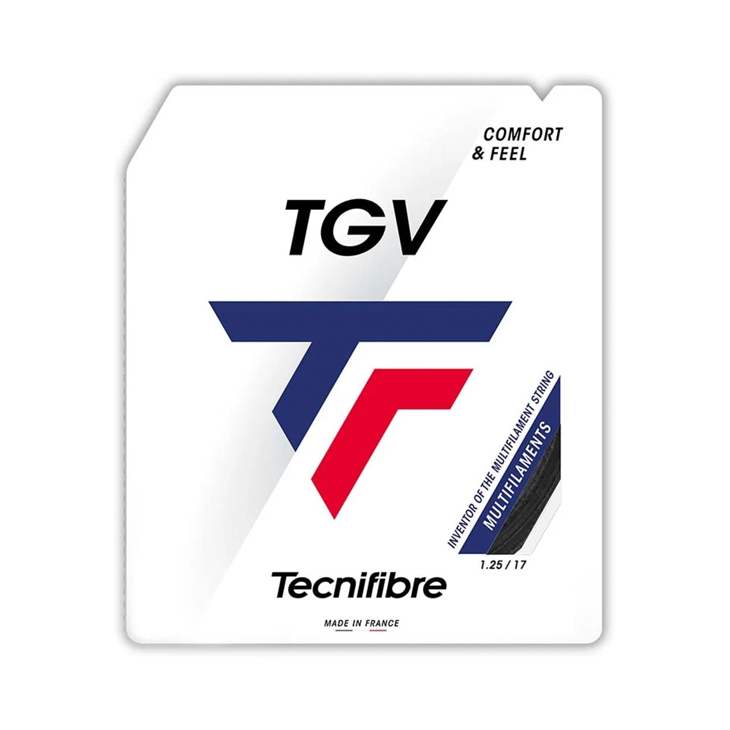 Tecnifibre TGV 12m Výpletová Sada-Černá Tecnifibre TGV 12m Výpletová Sada-Černá