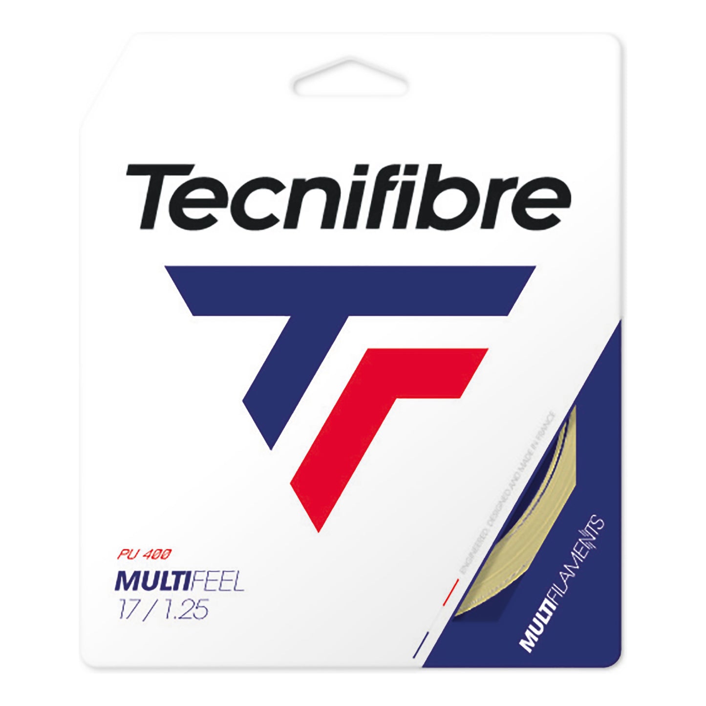 Tecnifibre Multifeel 12m Výpletová Sada-Přírodní Barvy Tecnifibre Multifeel 12m Výpletová Sada-Přírodní Barvy