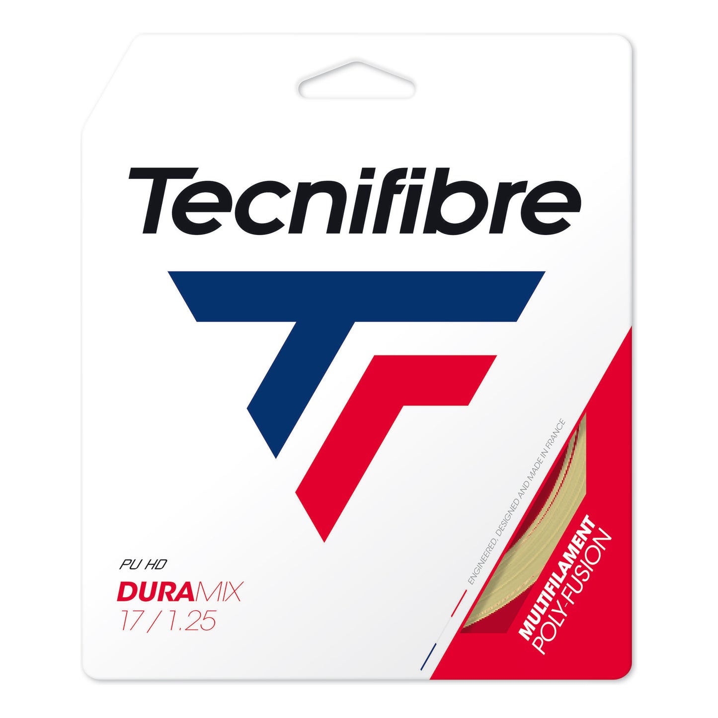 Tecnifibre Duramix HD 12m Výpletová Sada-Přírodní Barvy Tecnifibre Duramix HD 12m Výpletová Sada-Přírodní Barvy