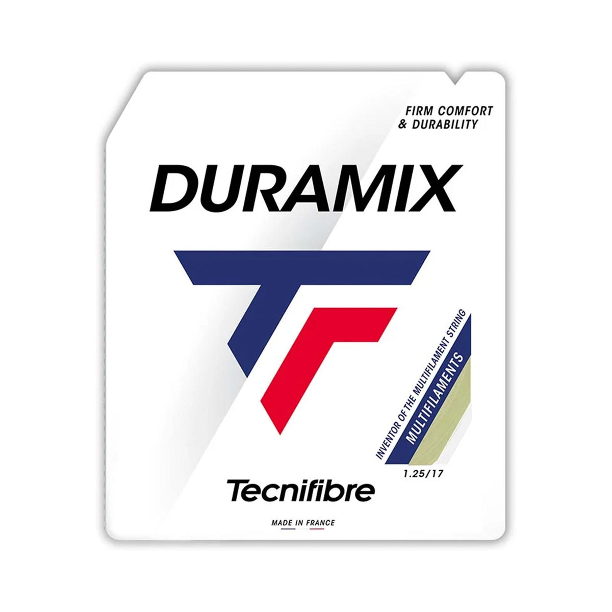 Tecnifibre Duramix HD 12m Výpletová Sada-Přírodní Barvy Tecnifibre Duramix HD 12m Výpletová Sada-Přírodní Barvy