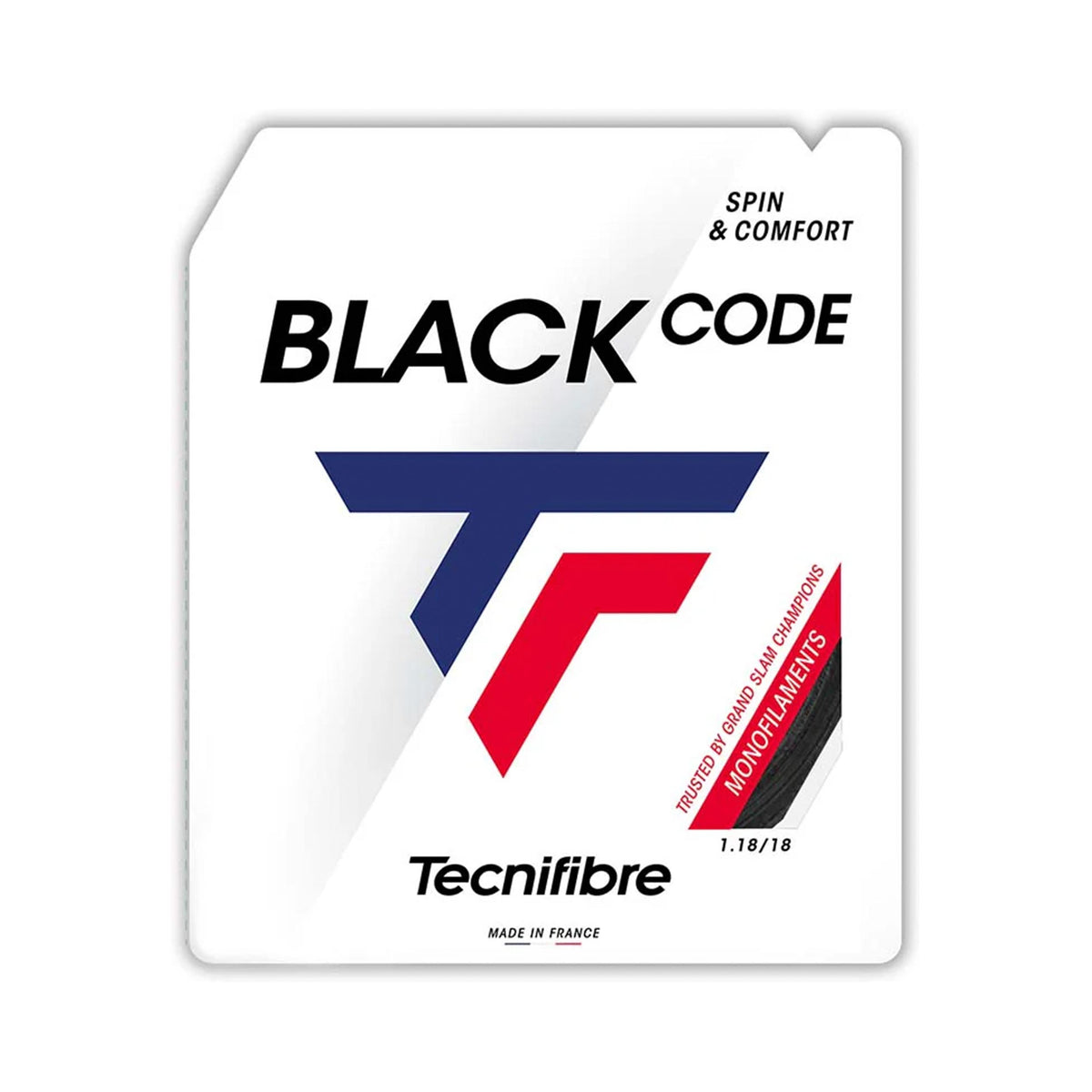 Tecnifibre Black Code 12m Výpletová Sada-Černá Tecnifibre Black Code 12m Výpletová Sada-Černá