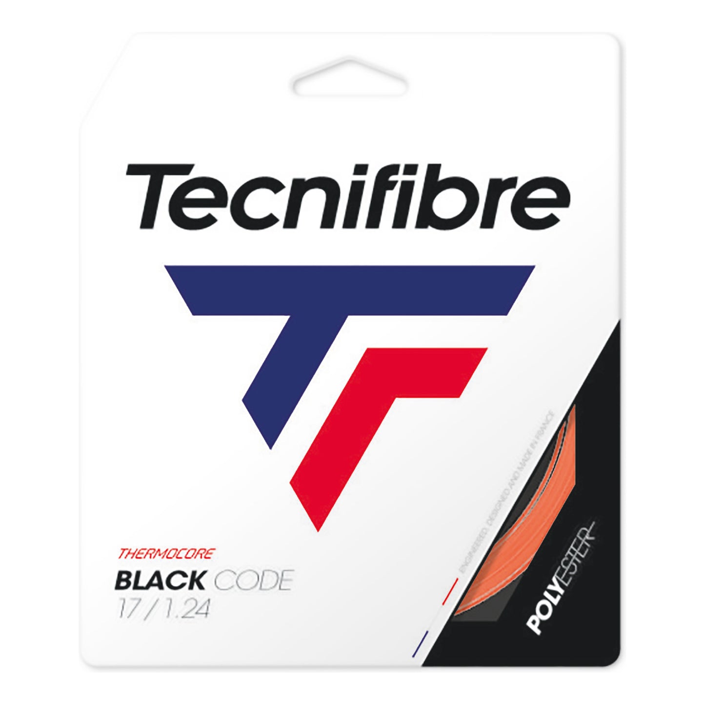 Tecnifibre Black Code 12m Výpletová Sada-Oranžová,Červená Tecnifibre Black Code 12m Výpletová Sada-Oranžová,Červená