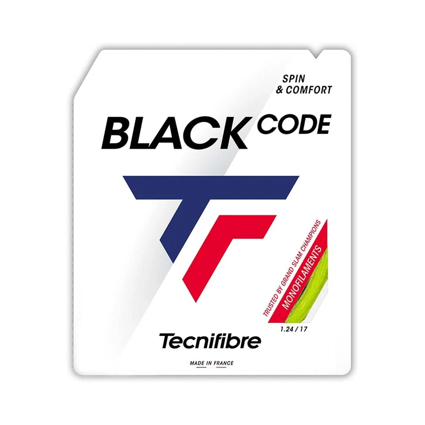 Tecnifibre Black Code 12m Výpletová Sada-Limetková Tecnifibre Black Code 12m Výpletová Sada-Limetková