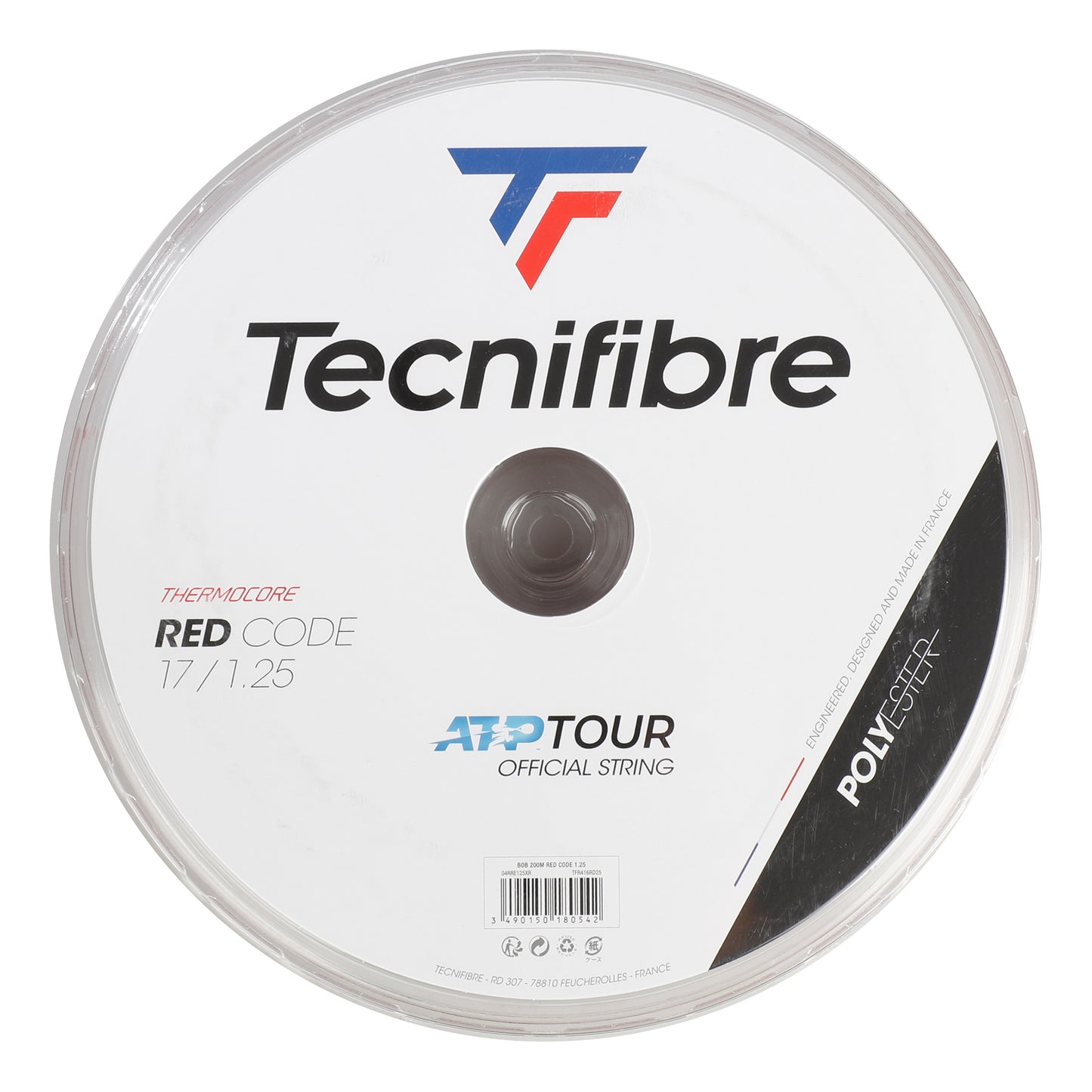 Tecnifibre Pro Redcode 200m Výplet-Role-Červená Tecnifibre Pro Redcode 200m Výplet-Role-Červená