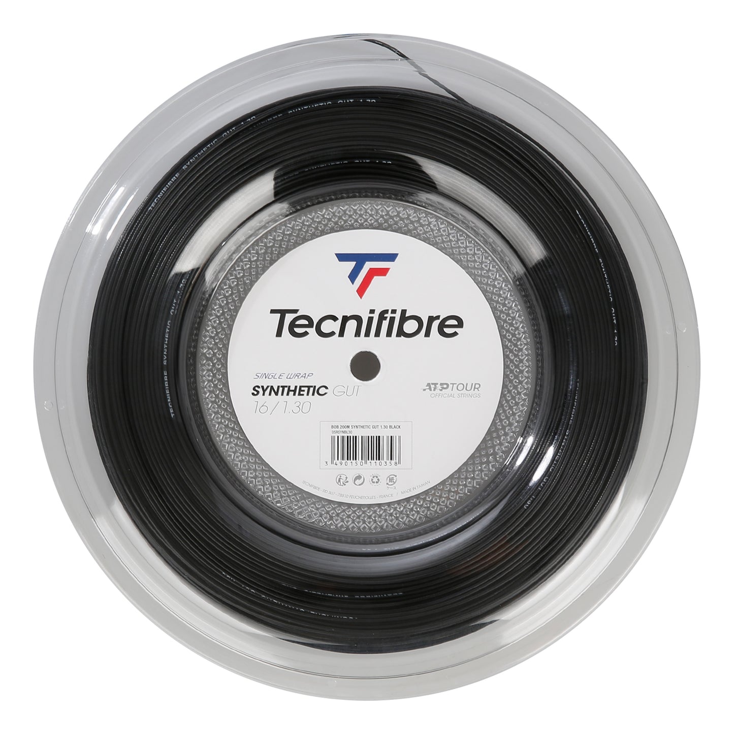 Tecnifibre Synthetic Gut 200m Výplet-Role-Černá Tecnifibre Synthetic Gut 200m Výplet-Role-Černá