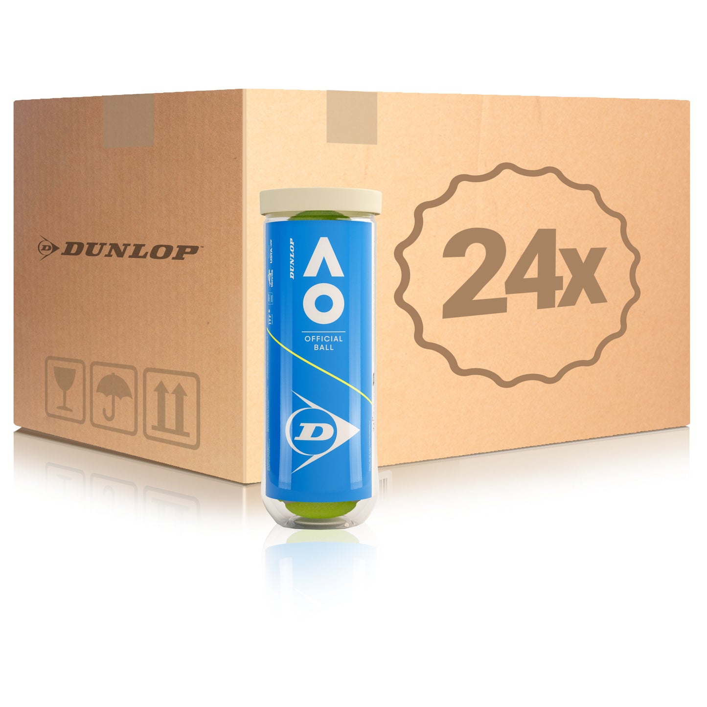Dunlop 24 x 3ks v balení Australian Open Dunlop 24 x 3ks v balení Australian Open