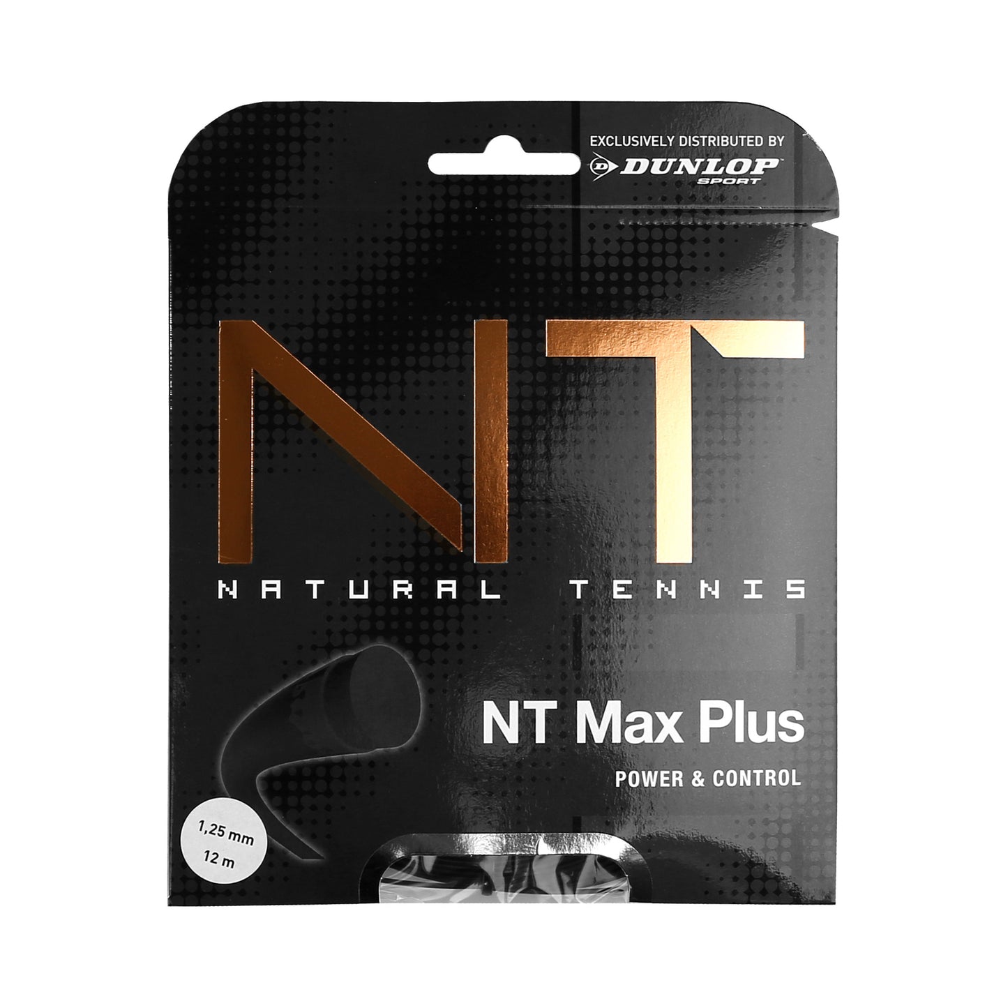 Dunlop NT Max Plus Výpletová Sada 12m-Černá Dunlop NT Max Plus Výpletová Sada 12m-Černá