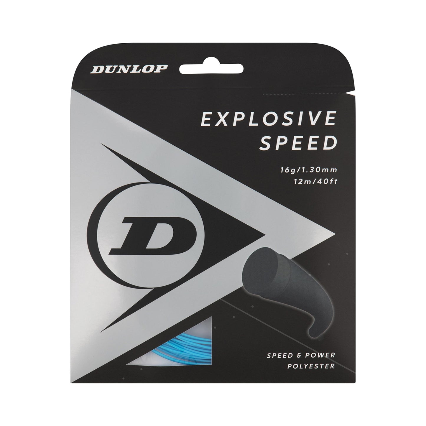 Dunlop Explosive Speed Výpletová sada 12m - modrá Dunlop Explosive Speed Výpletová sada 12m - modrá