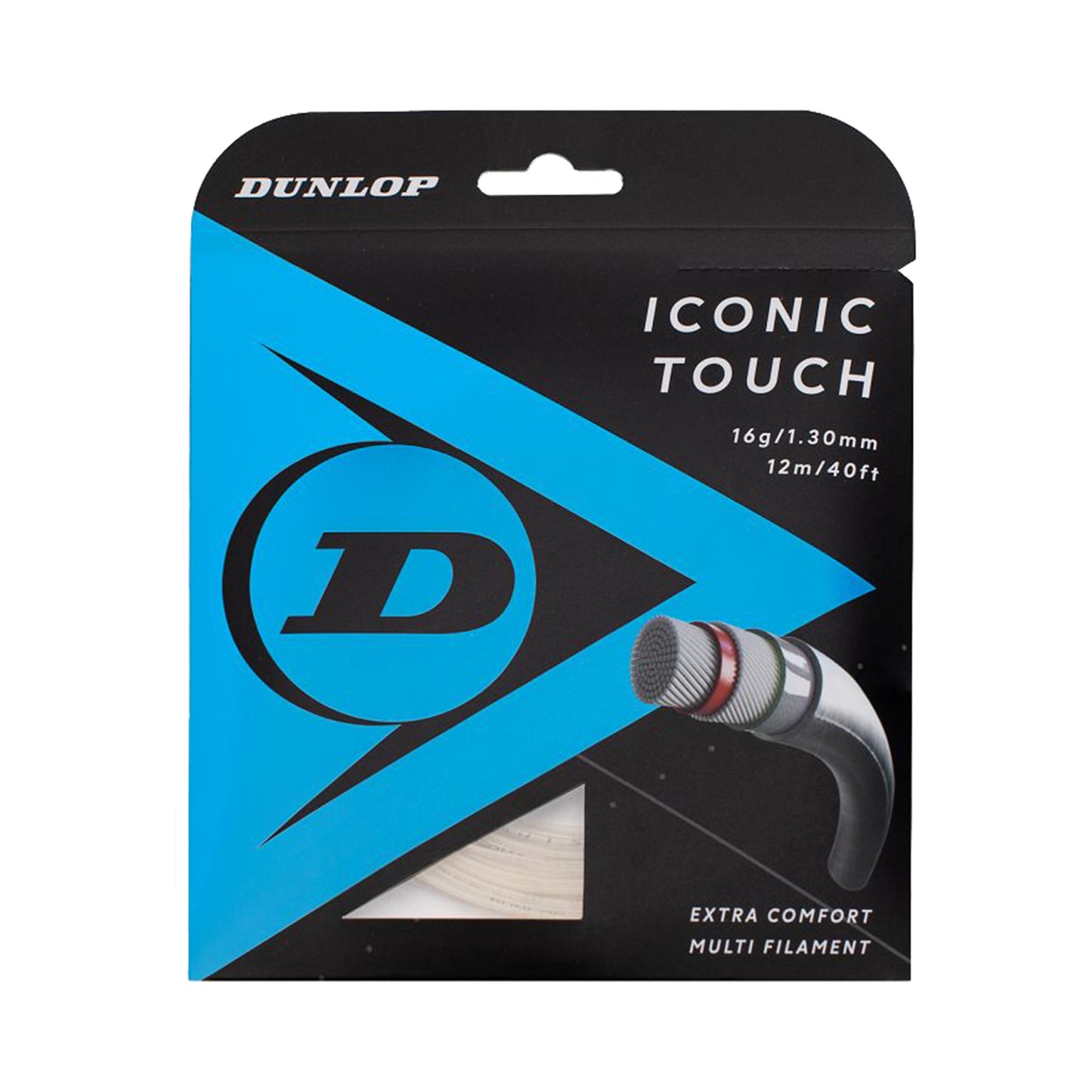 Dunlop Iconic Touch Výpletová sada 12m - přírodní barvy Dunlop Iconic Touch Výpletová sada 12m - přírodní barvy