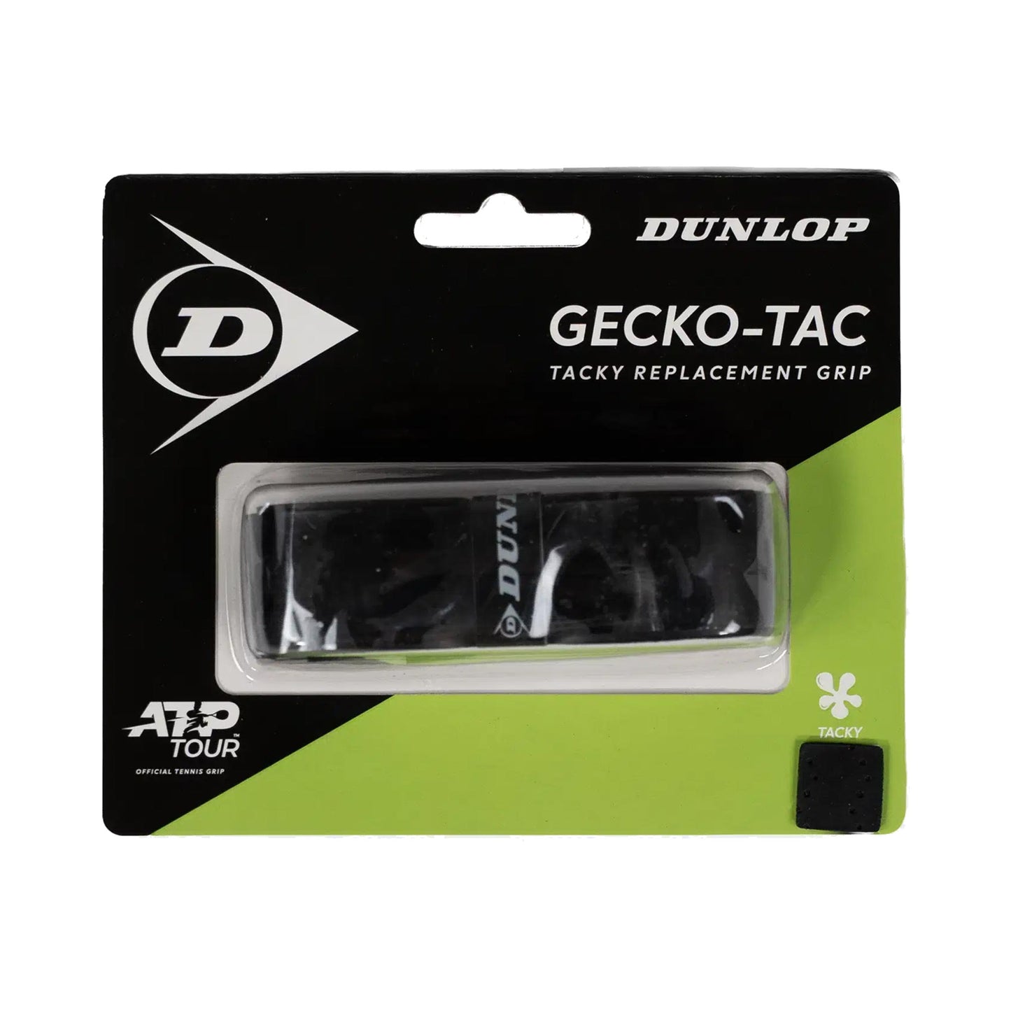 Dunlop Gecko-Tac Replacement Grip 1ks v balení - černá Dunlop Gecko-Tac Replacement Grip 1ks v balení - černá