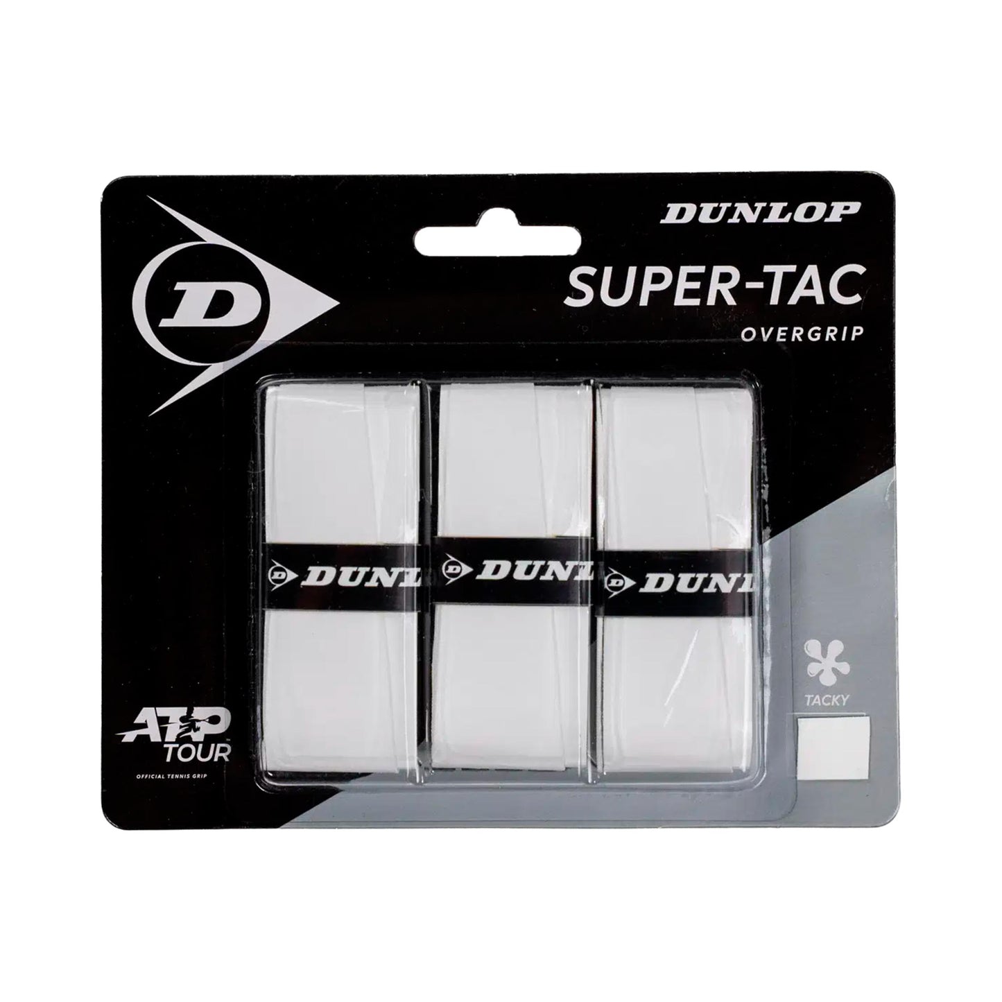 Dunlop Super Tac 3ks v baleni - bílá Dunlop Super Tac 3ks v baleni - bílá