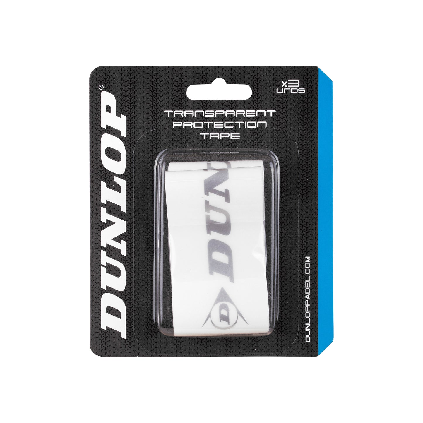 Dunlop Padel Transparent Pro Tape Ochranná Páska Na Rakety-Průhledný Dunlop Padel Transparent Pro Tape Ochranná Páska Na Rakety-Průhledný