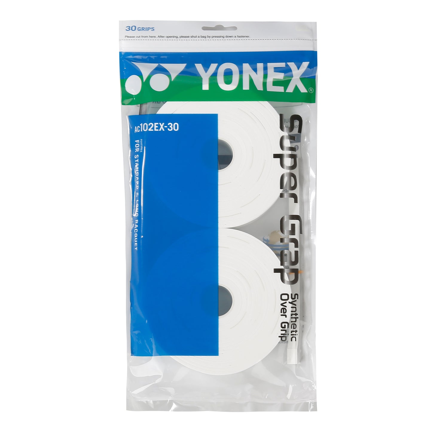 Yonex Super Grap 30ks Baleni-Bílá Yonex Super Grap 30ks Baleni-Bílá