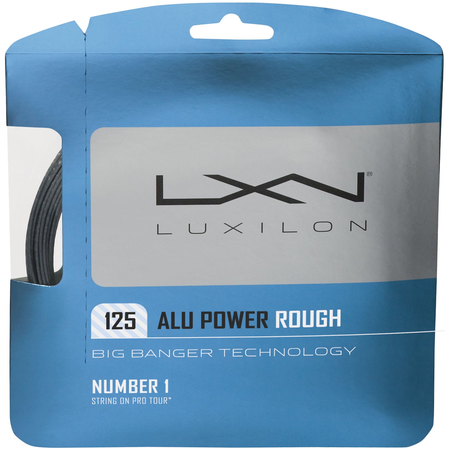 Luxilon Alu Power Rough Výpletová Sada 12,2m-Stříbrná Luxilon Alu Power Rough Výpletová Sada 12,2m-Stříbrná