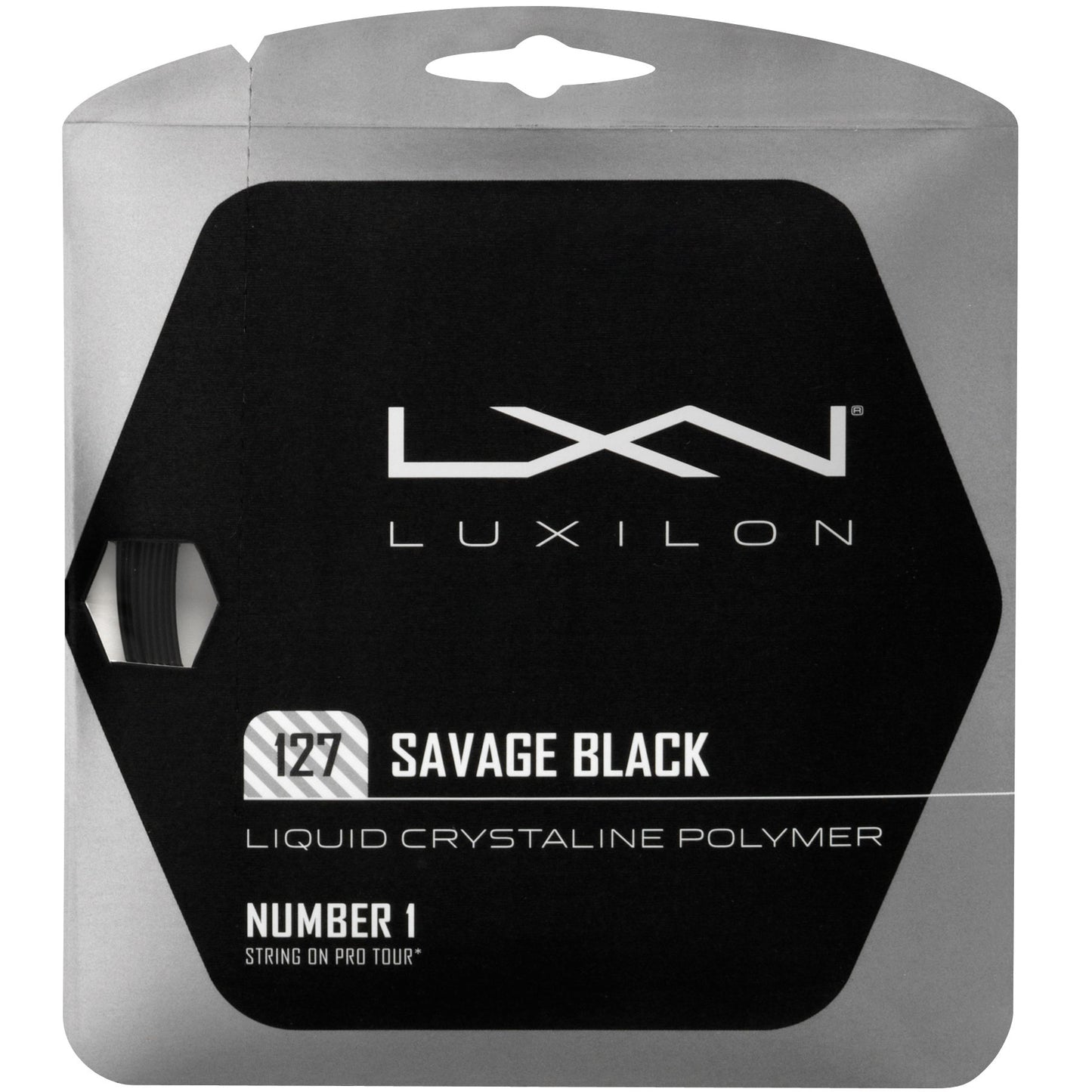 Luxilon Savage Výpletová sada 12,2m - černá Luxilon Savage Výpletová sada 12,2m - černá