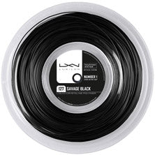 Luxilon Savage Výplet - role 200m - černá Luxilon Savage Výplet - role 200m - černá