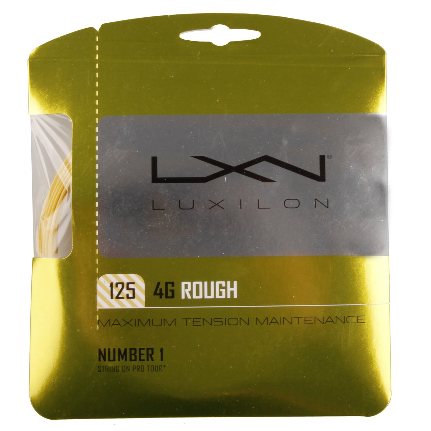 Luxilon 4G Rough Výpletová Sada 12,2m-Zlatá Luxilon 4G Rough Výpletová Sada 12,2m-Zlatá